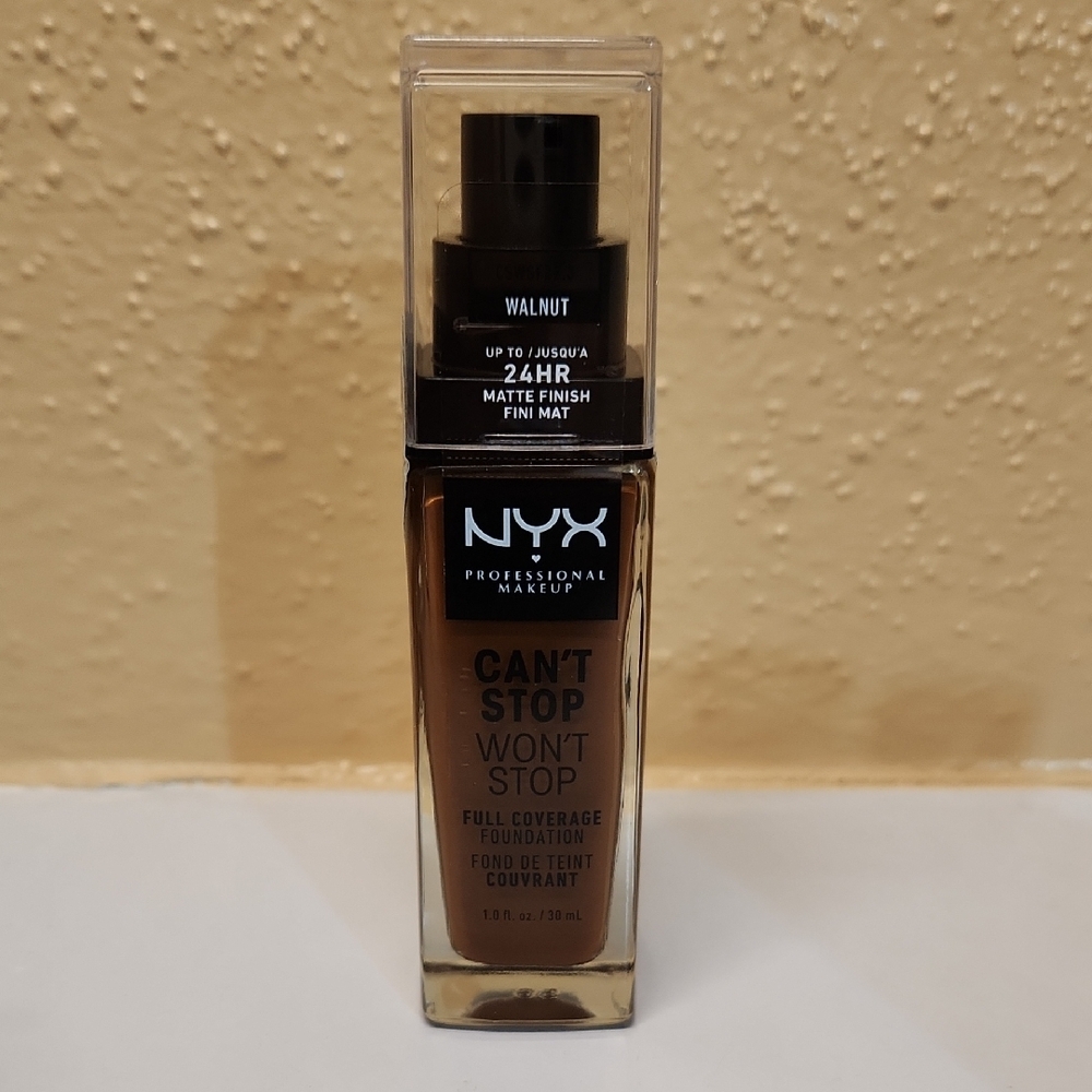 NYX Can't Stop Won't Stop Foundation - Walnut